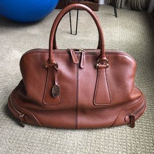 Tod's Brown Leather Satchel